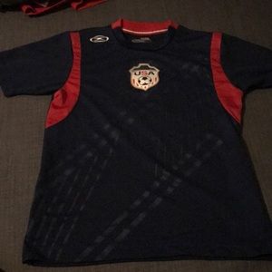 USA soccer jersey youth M